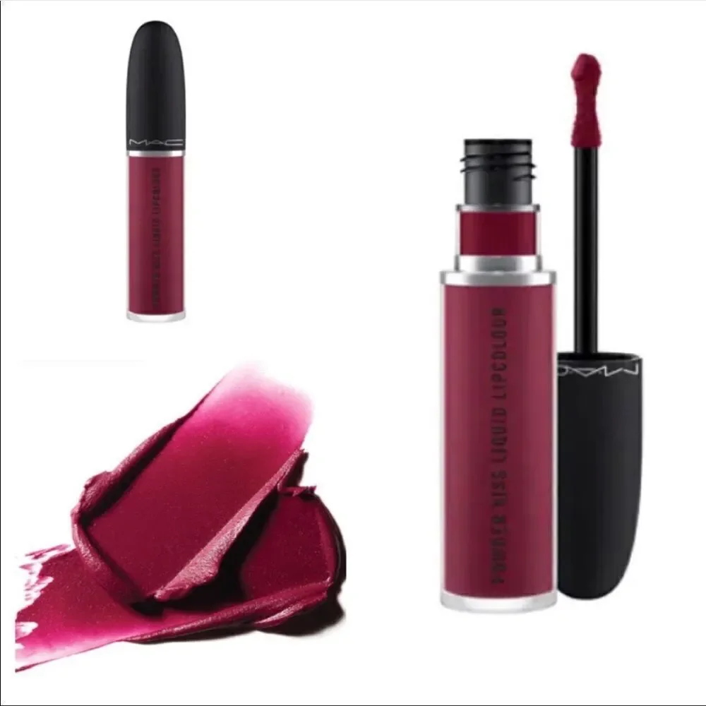 Mac POWDER KISS LIQUID LIPCOLOUR color Burning love NEW Ipsy bag 5g full size